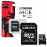 Tarjeta de Memora 64GB Kingston Technology