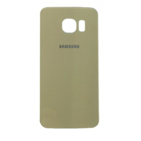 Samsung S6 G920F Tapa Trasera Dorada B Original Usado