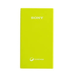 Bateria Externa Sony 5000* mAh Color Verde
