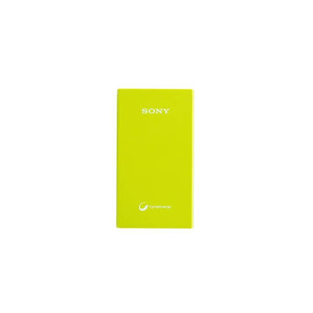 Bateria Externa Sony 5000* mAh Color Verde