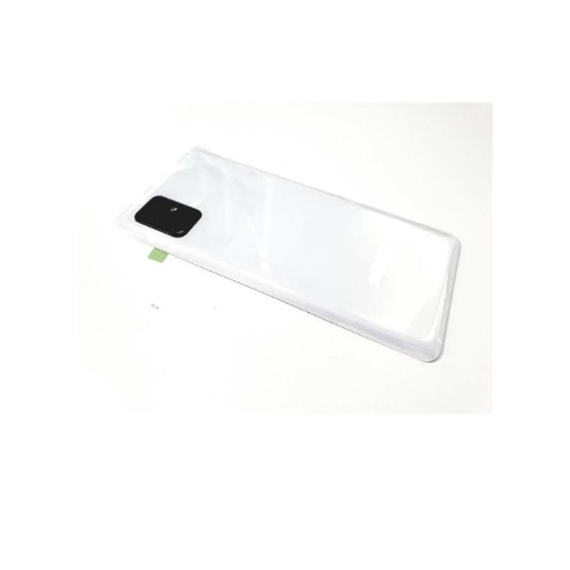 Samsung A51 Tapa Trasera Service Pack Original Recuperado Blanco