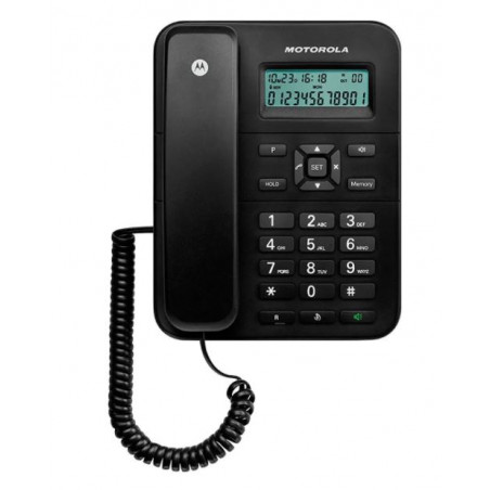 Telefono Fijo Motorola CT202 Negro Nuevo