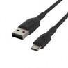 Micro USB charger cable, various colors.