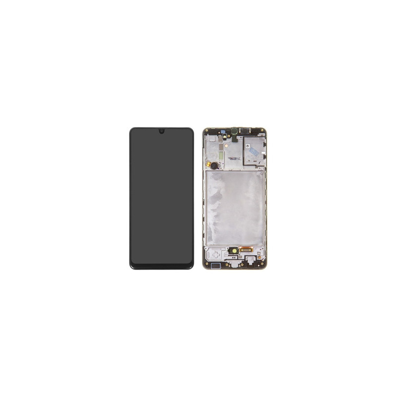 Samsung Galaxy A31 pantalla completa con marco Service Pack  Original Negra
